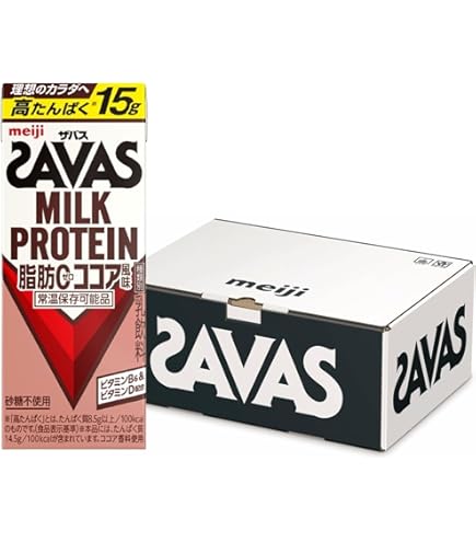Amazon.co.jp: 明治 SAVAS （ザバス）MILK PROTEIN（ミルクプロテイン
